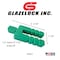 Glazelock 1/32", 4 3/16"L x 1 7/8"W 5/8" Snap-off Plastic Shims Green 1/2" stack 125stacks/2000pc/box MS01 - alternate 4